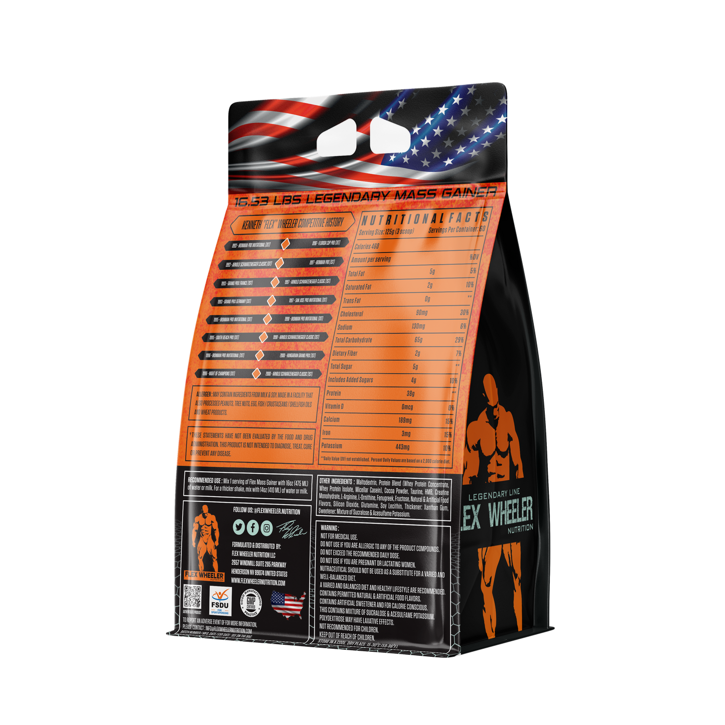 Flex Wheeler Mass Gainer 16.53 LBS | 60 Servings