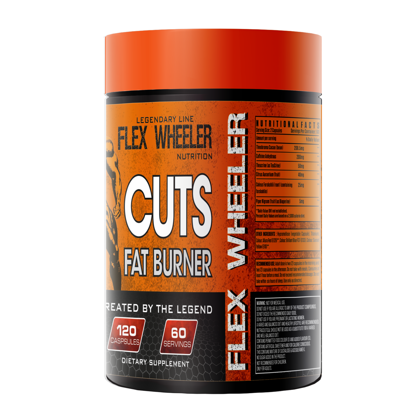 Flex Wheeler Cuts Fat Burner | 120 Capsules