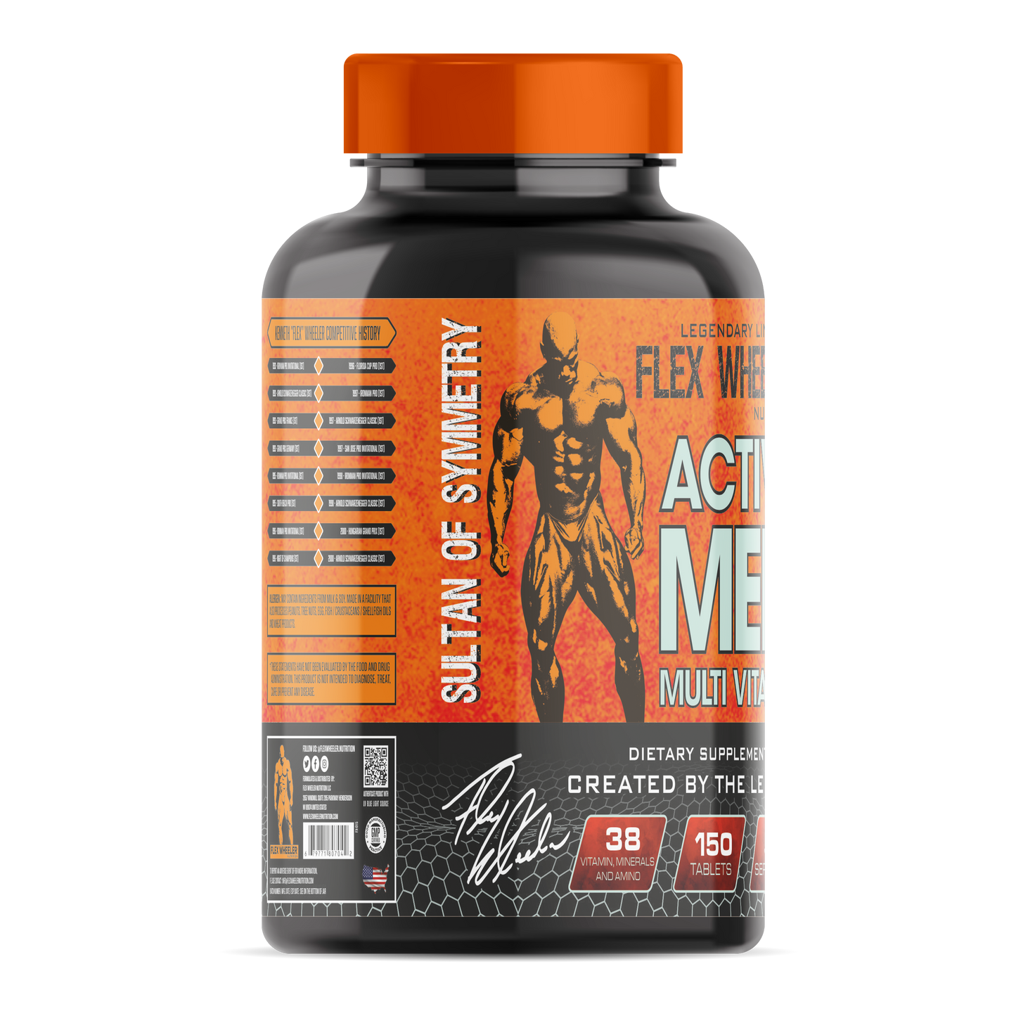 Flex Wheeler Active Men Multi Vitamin | 150 Tablets