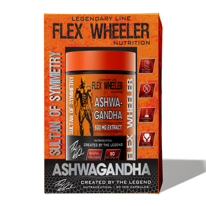 Flex Wheeler Ashwagandha | 90 Veg Capsules