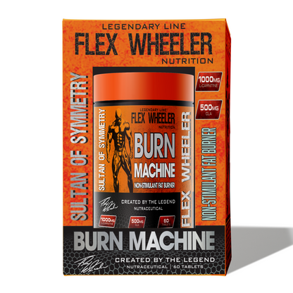 Flex Wheeler Burn Machine Non-stimulant Fat Burner | 60 Tablets
