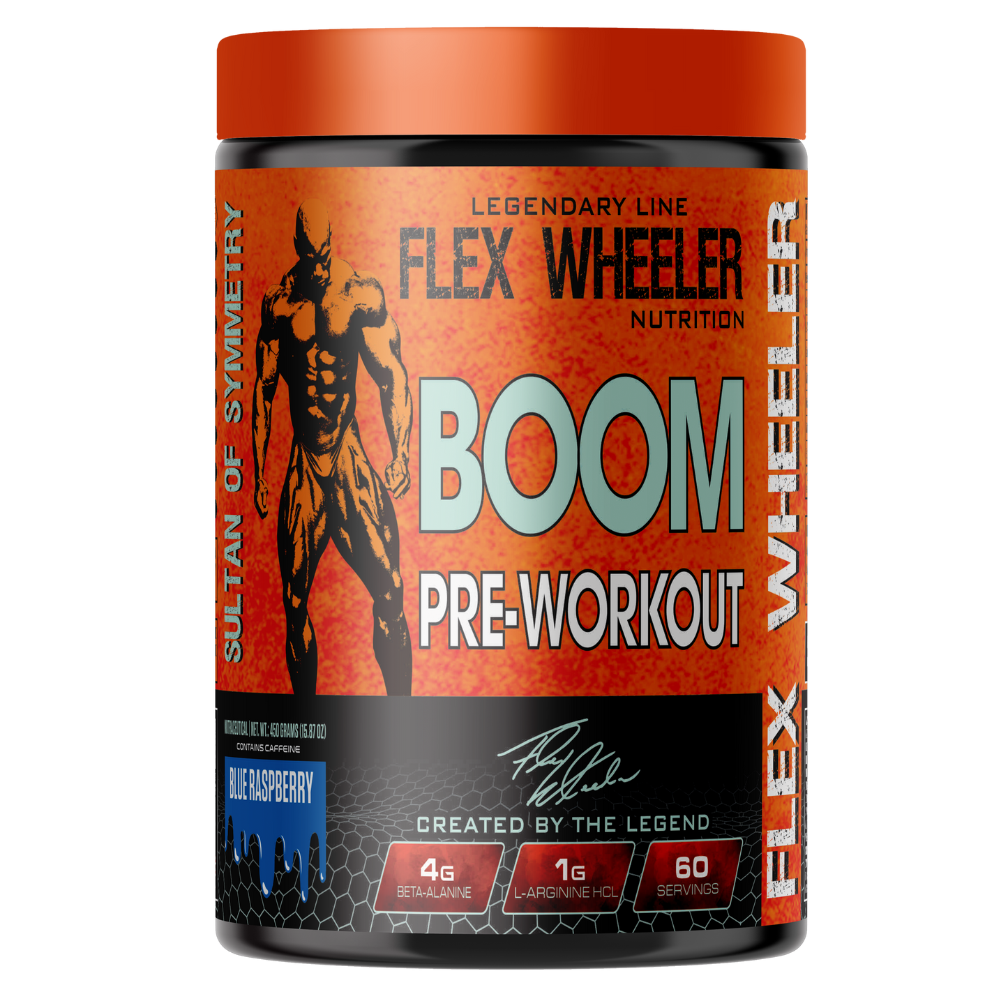 Flex Wheeler Boom Pre Workout 450g | 60 Servings