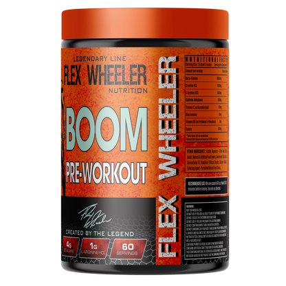 Flex Wheeler Boom Pre Workout 450g | 60 Servings