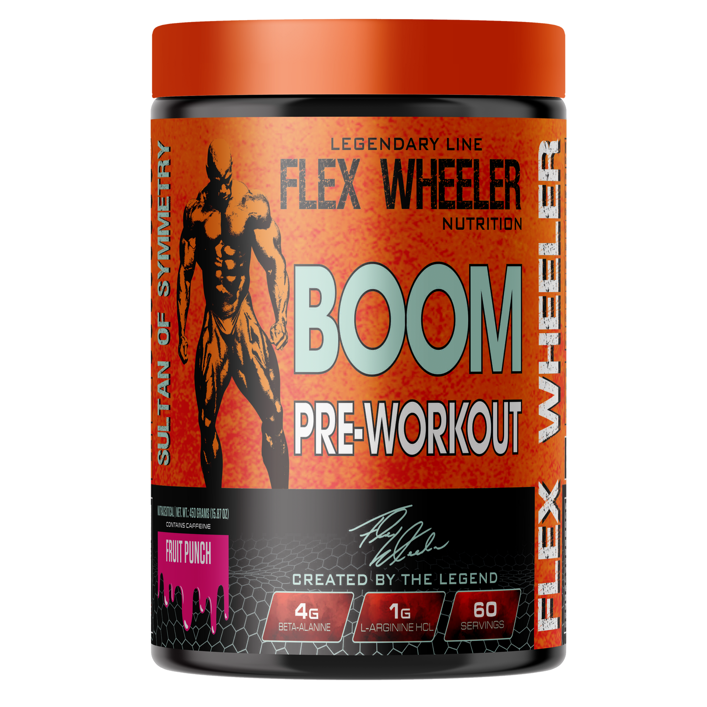 Flex Wheeler Boom Pre Workout 450g | 60 Servings