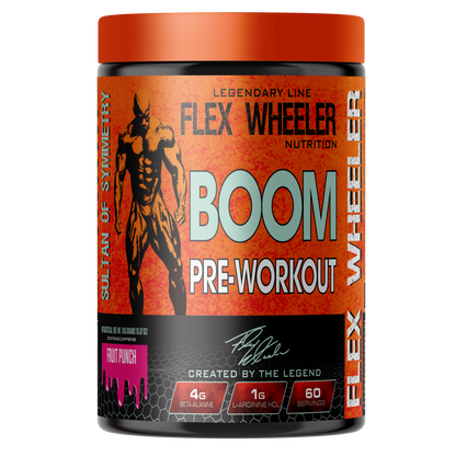 Flex Wheeler Boom Pre Workout 450g | 60 Servings