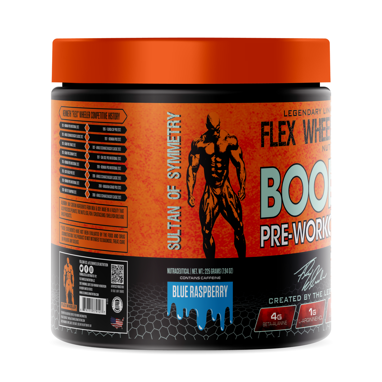 Flex Wheeler  Boom Pre Workout 225g | 30 Servings