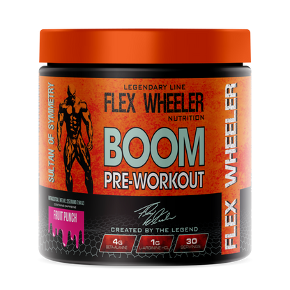 Flex Wheeler  Boom Pre Workout 225g | 30 Servings
