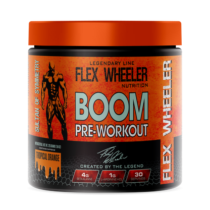 Flex Wheeler  Boom Pre Workout 225g | 30 Servings
