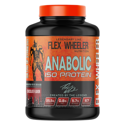 Flex Wheeler Anabolic Isolate Protein 4.4 LBS | 67 Servings