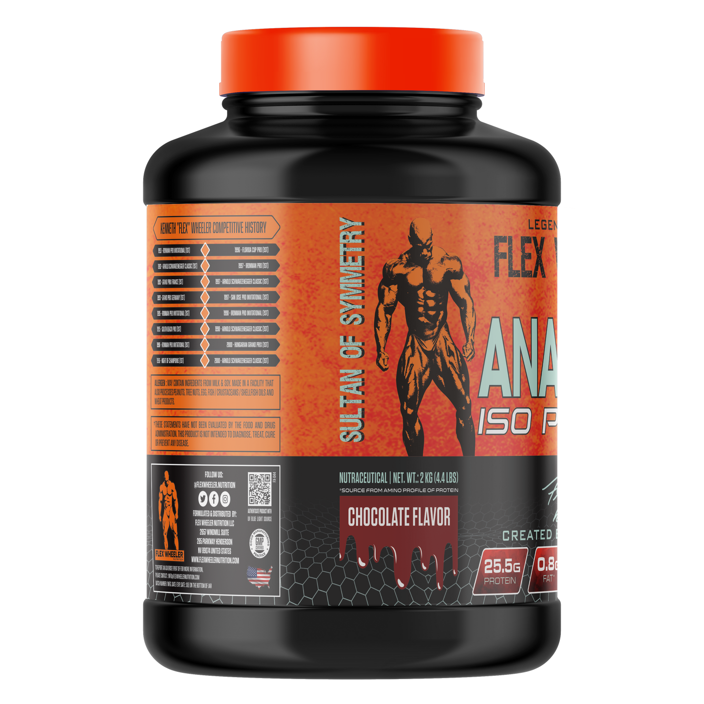 Flex Wheeler Anabolic Isolate Protein 4.4 LBS | 67 Servings