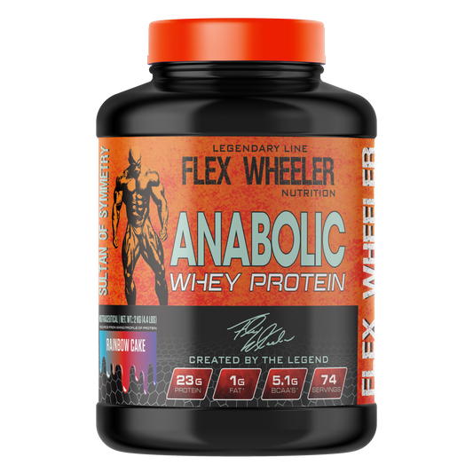 Flex Wheeler Anabolic Whey Protein 4.4 LBS | 74 Servings