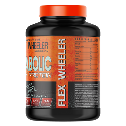 Flex Wheeler Anabolic Whey Protein 4.4 LBS | 74 Servings