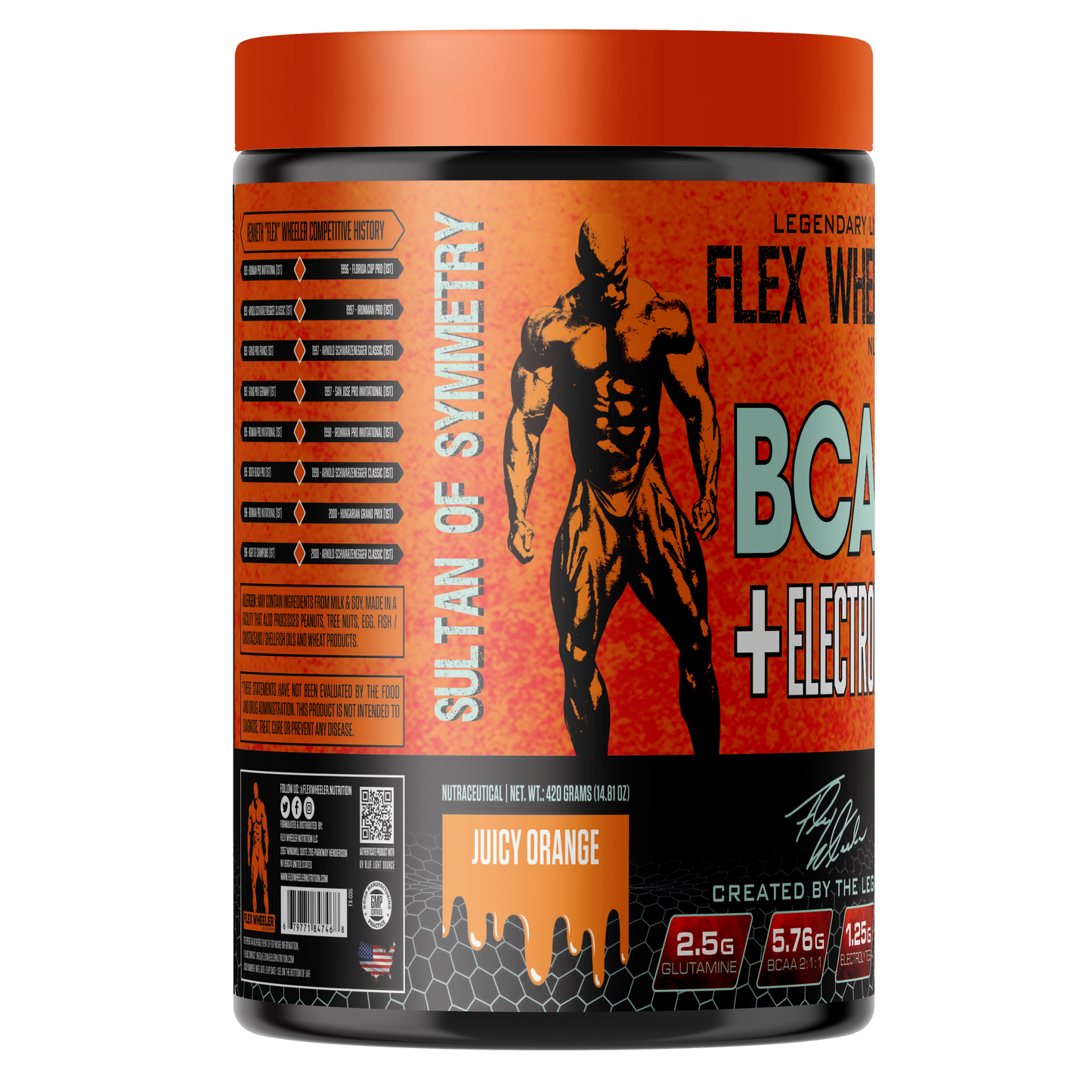 Flex Wheeler BCAA With Electrolytes 420g | 30 Servings