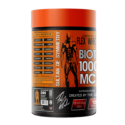 Flex Wheeler Biotin 10000 MCG | 100 Tablets