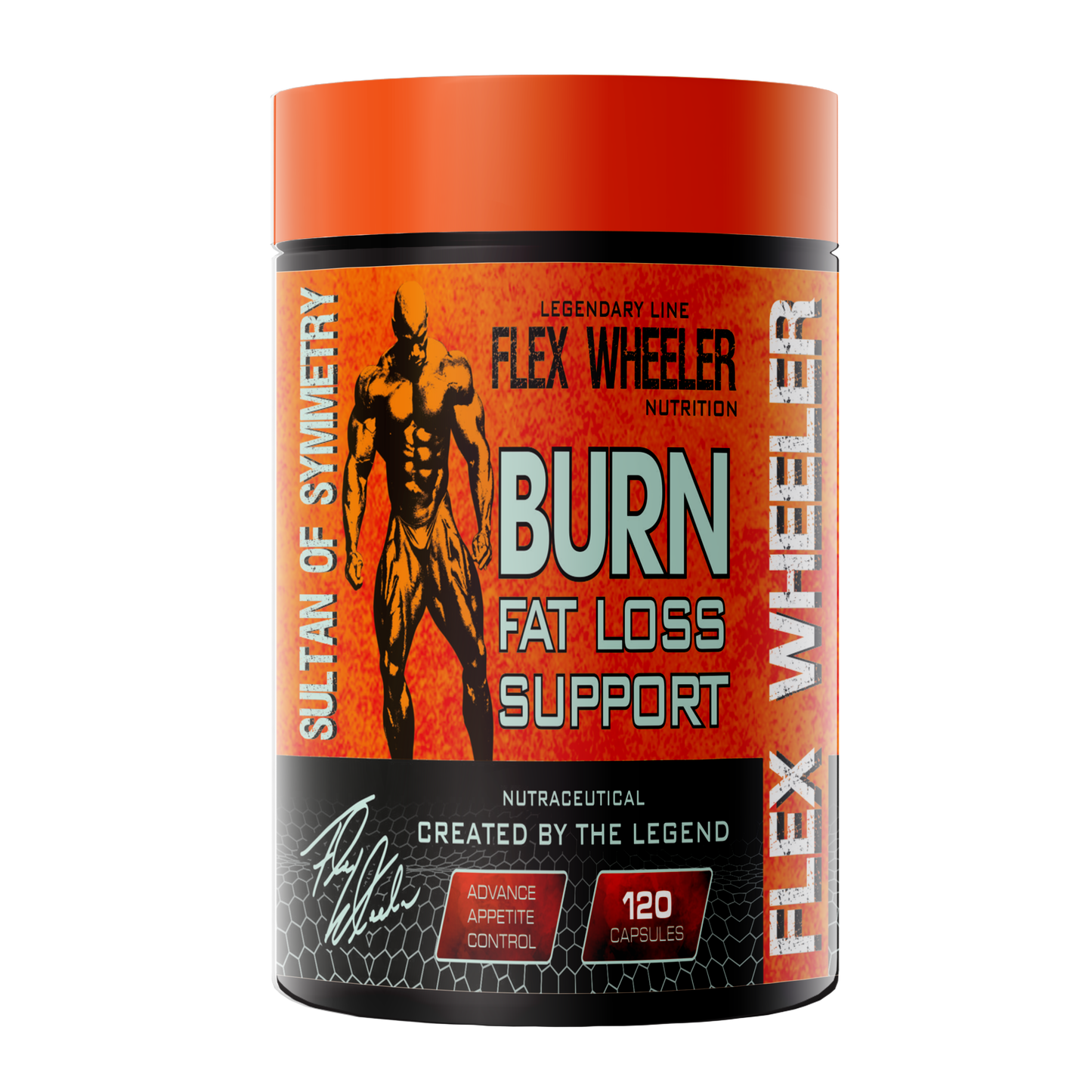 Flex Wheeler Burn Fat Loss Support | 120 Capsules