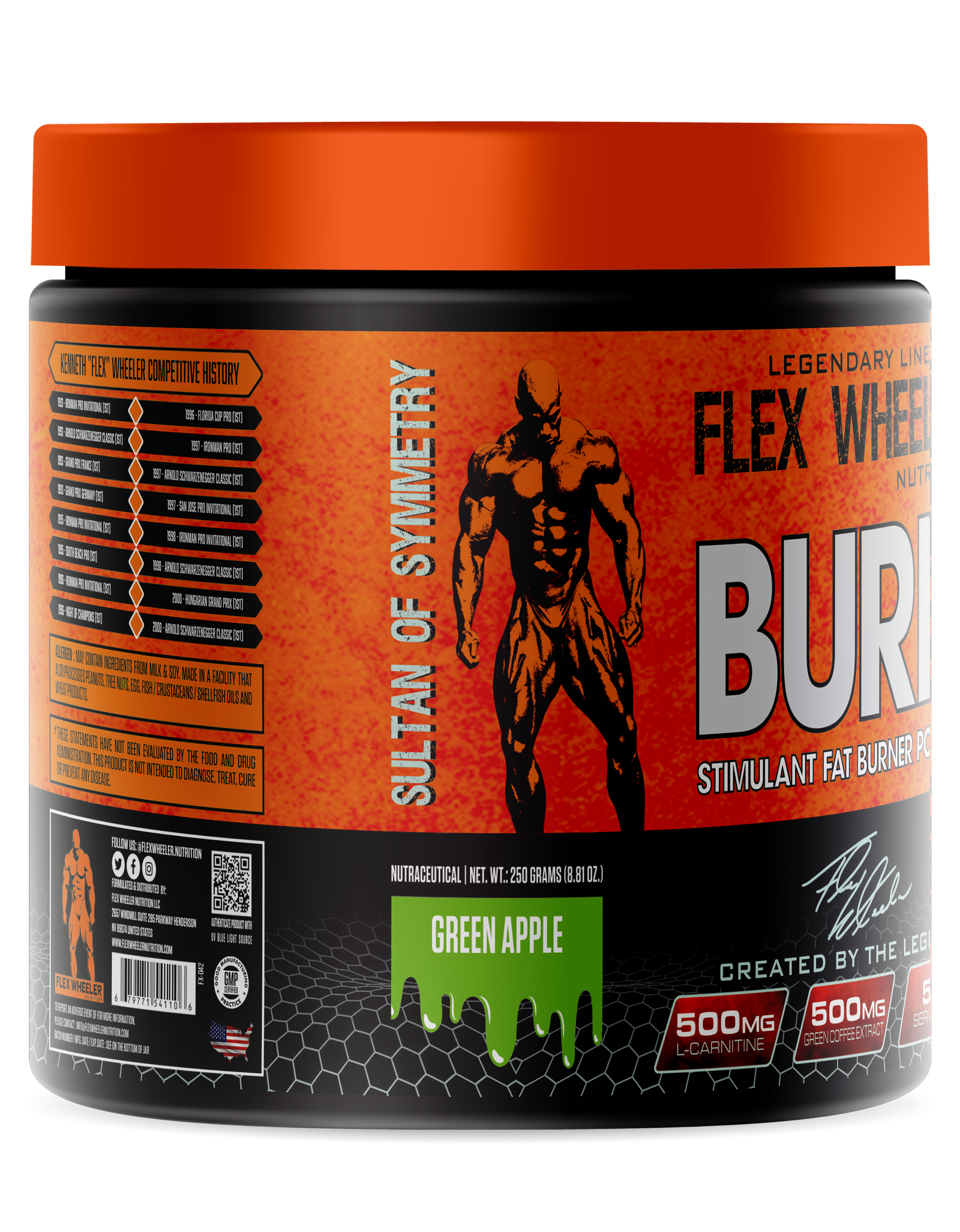 BURN STIMULANT FAT BURNER POWDER