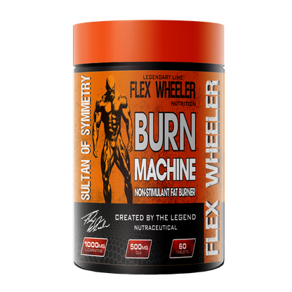 Flex Wheeler Burn Machine Non-stimulant Fat Burner | 60 Tablets