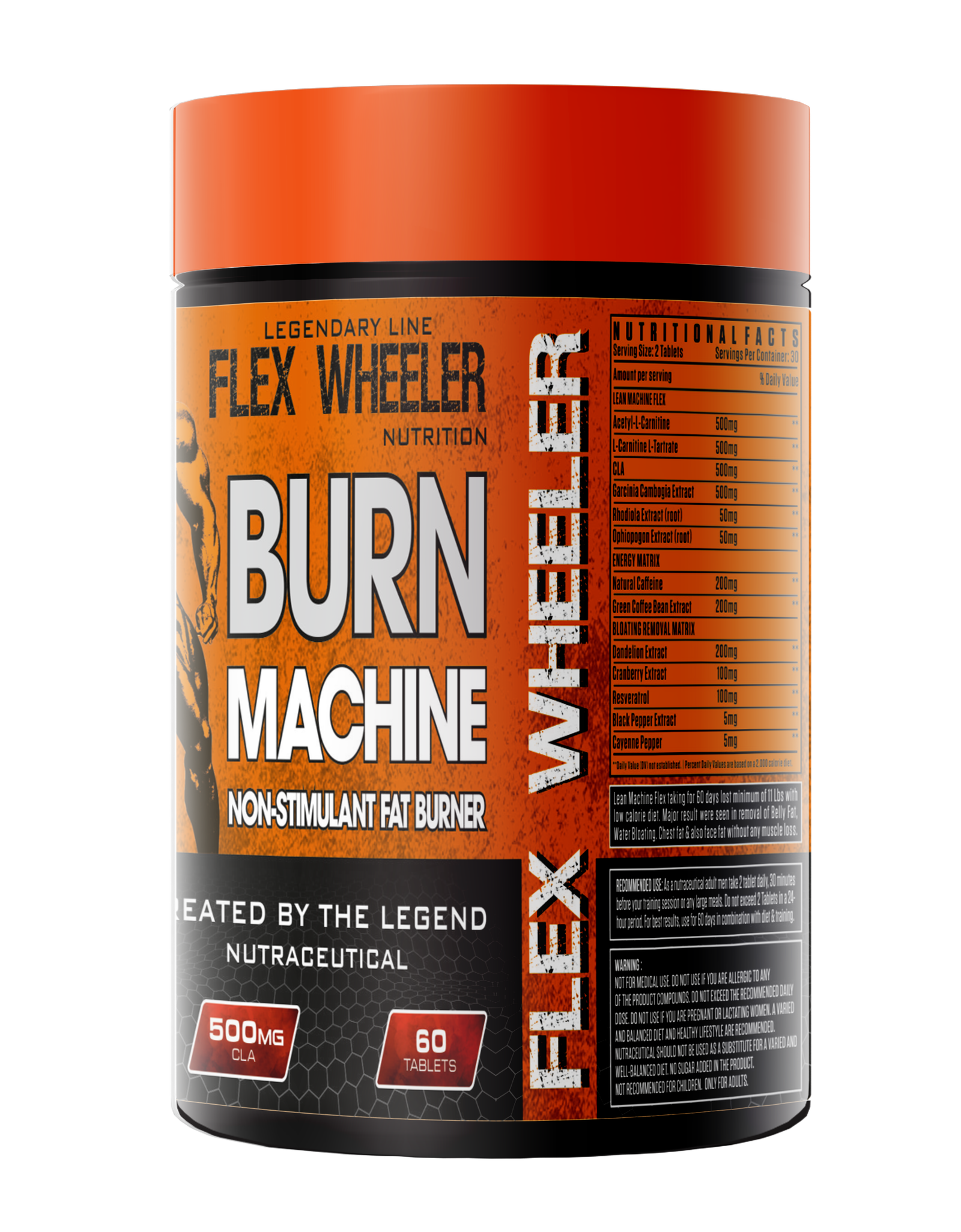 BURN MACHINE NON-STIMULANT FAT BURNER