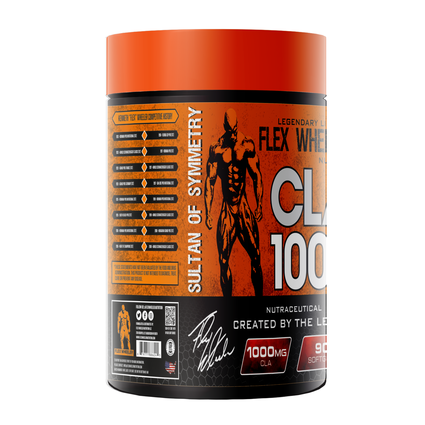 Flex Wheeler CLA 1000 | 90 Softgels