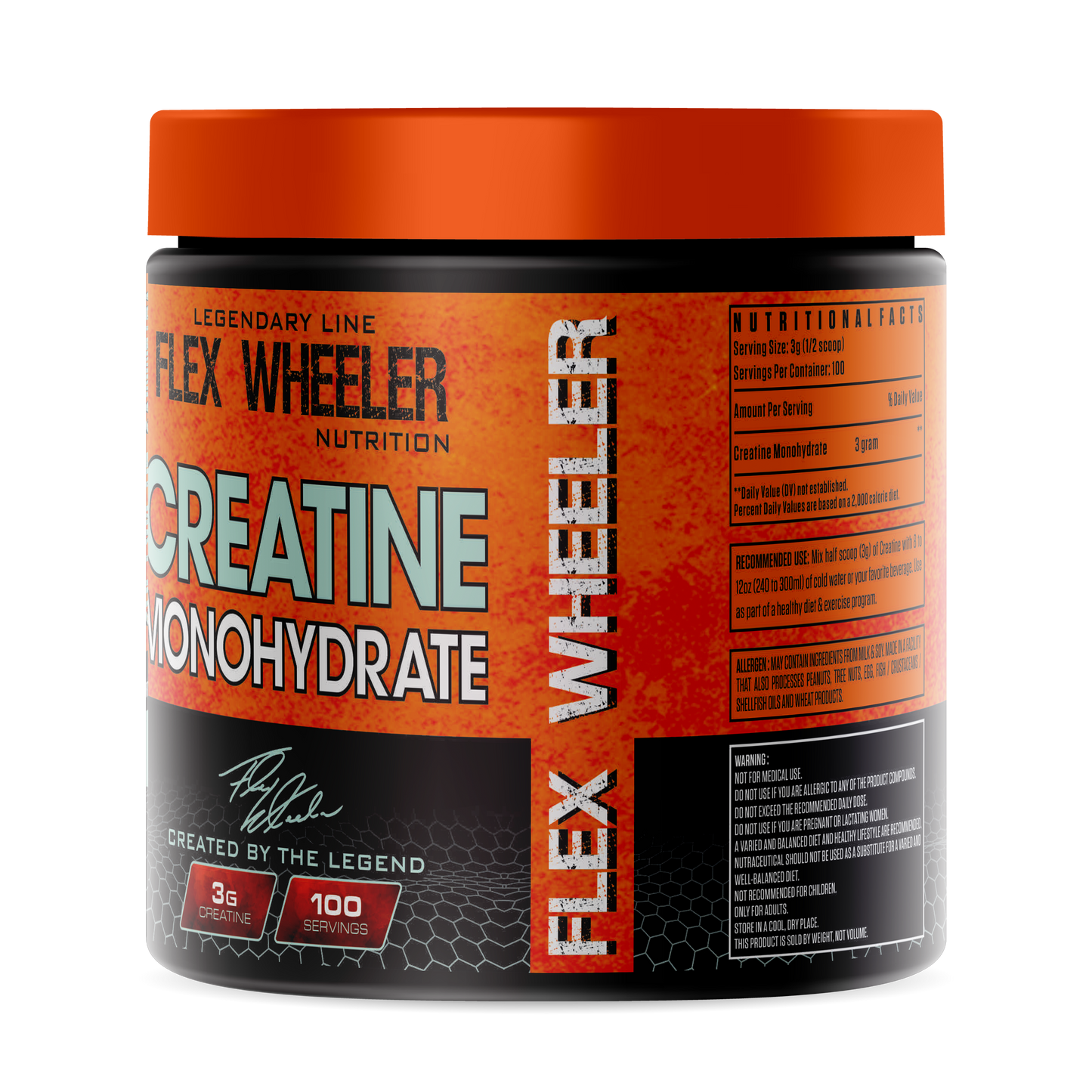 Flex Wheeler Creatine Monohydrate 300g | 100 Servings