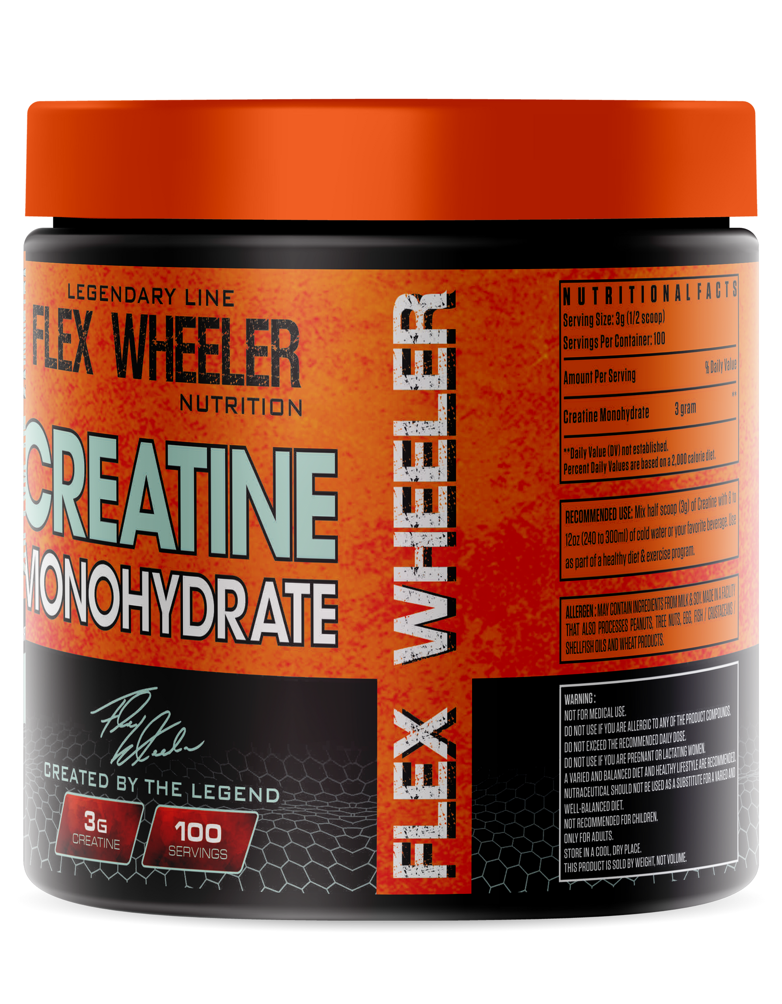 CREATINE MONOHYDRATE 100 SERVINGS