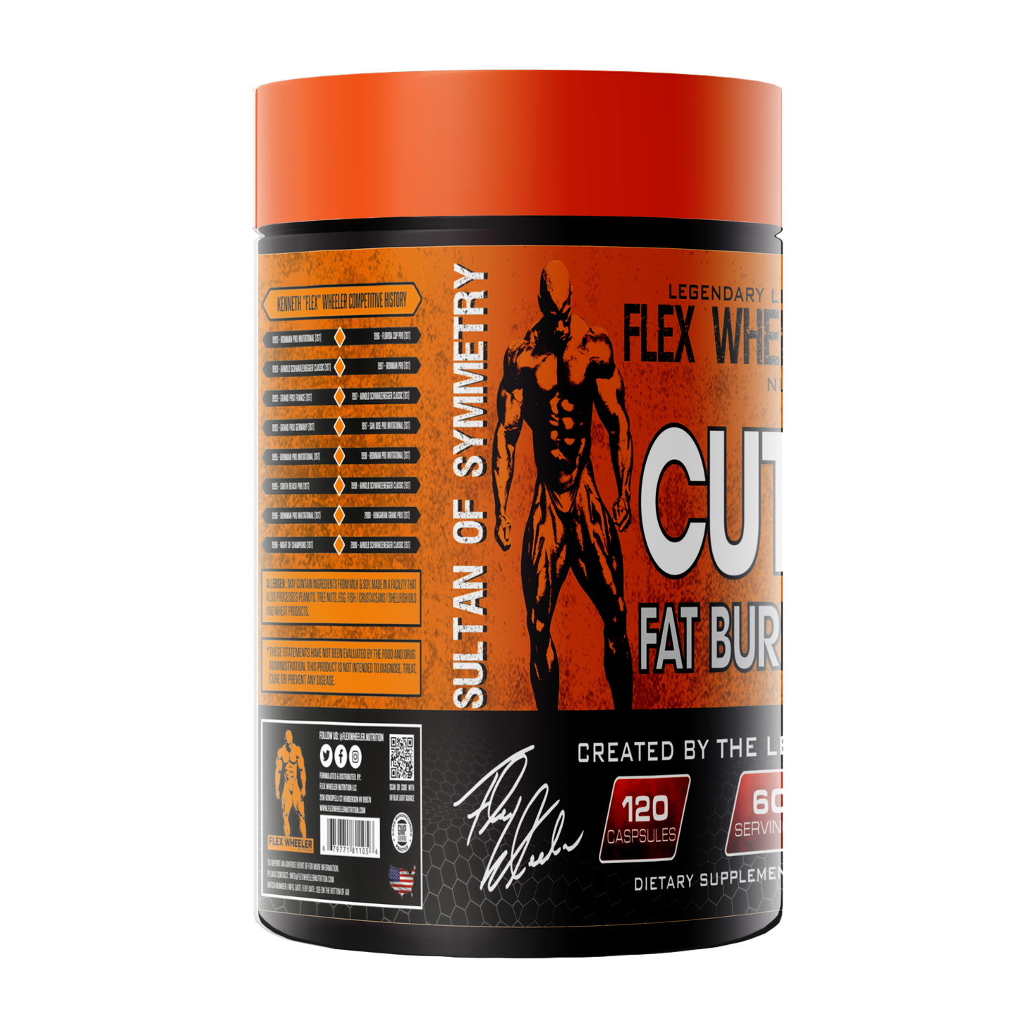 Flex Wheeler Cuts Fat Burner | 120 Capsules