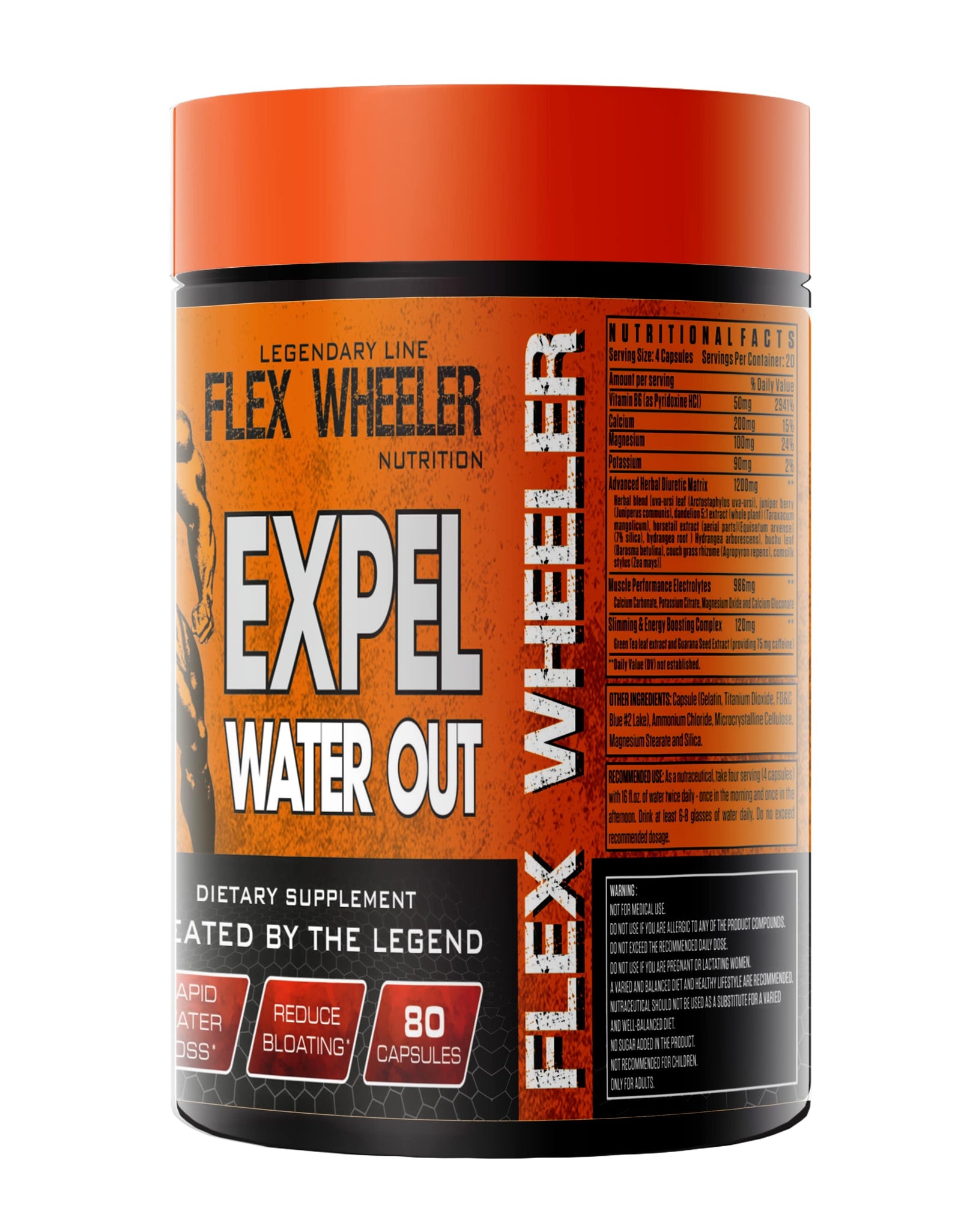 Expel Water Out | 80 Capsules