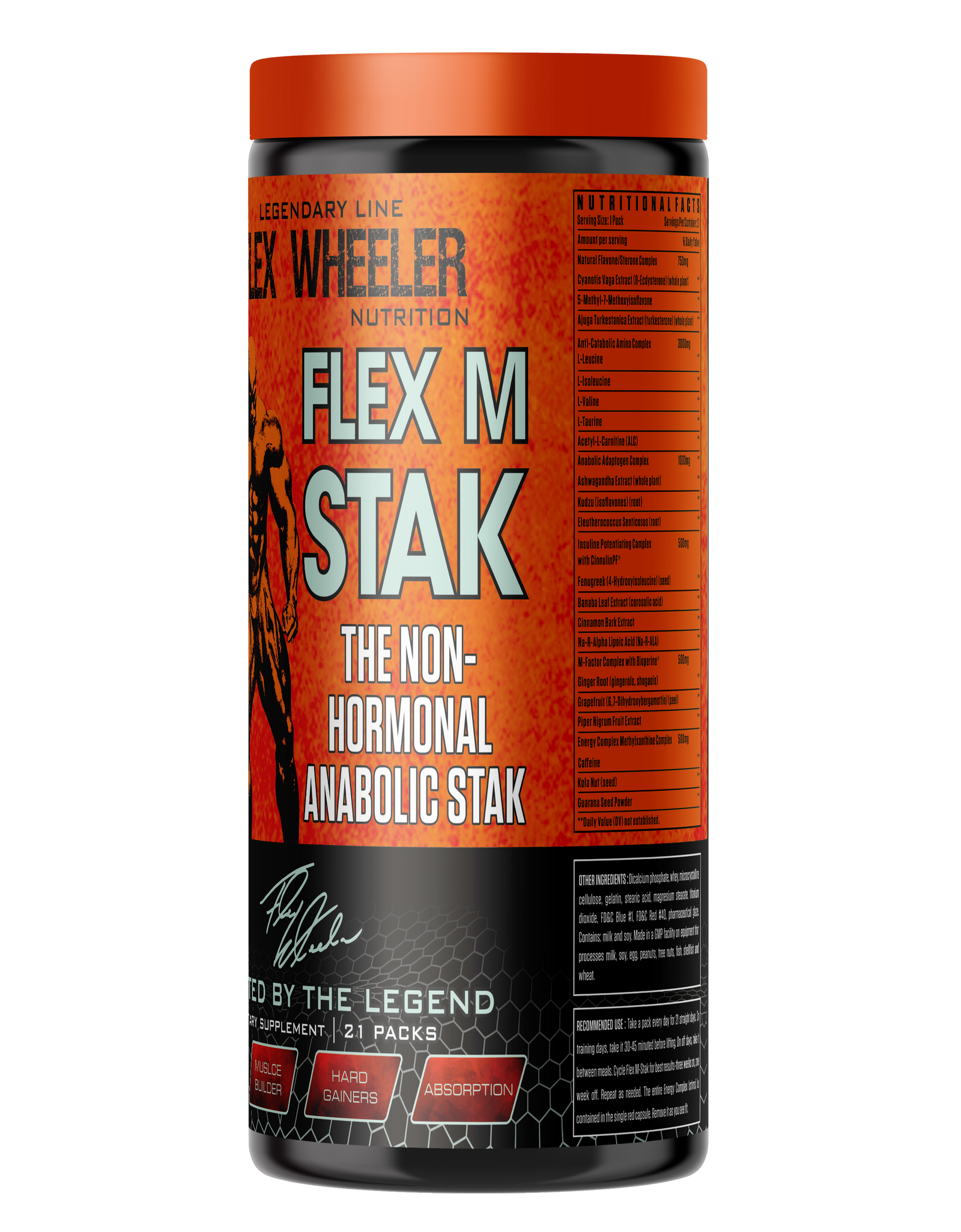 FLEX M-STAK THE NON-HORMONAL ANABOLIC STAK