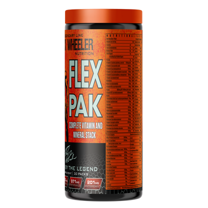 Flex Wheeler Flex Pak Complete Vitamin & Mineral Stack | 30 Packs