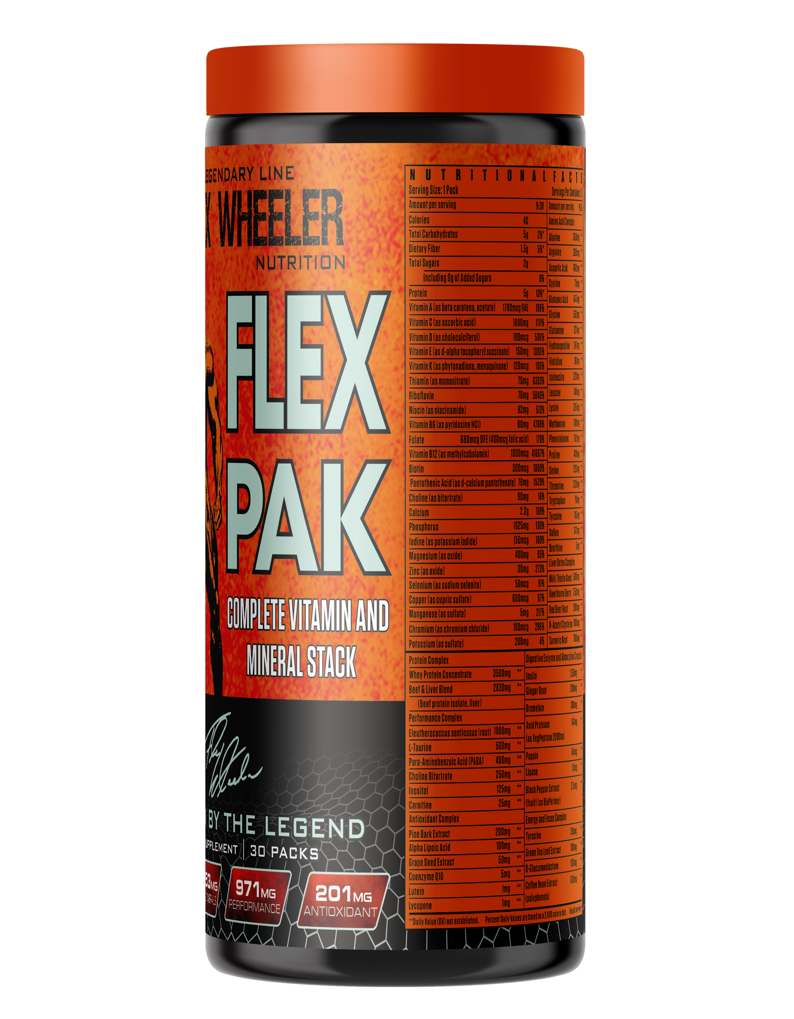 FLEX PAK COMPLETE VITAMIN & MINERAL STACK