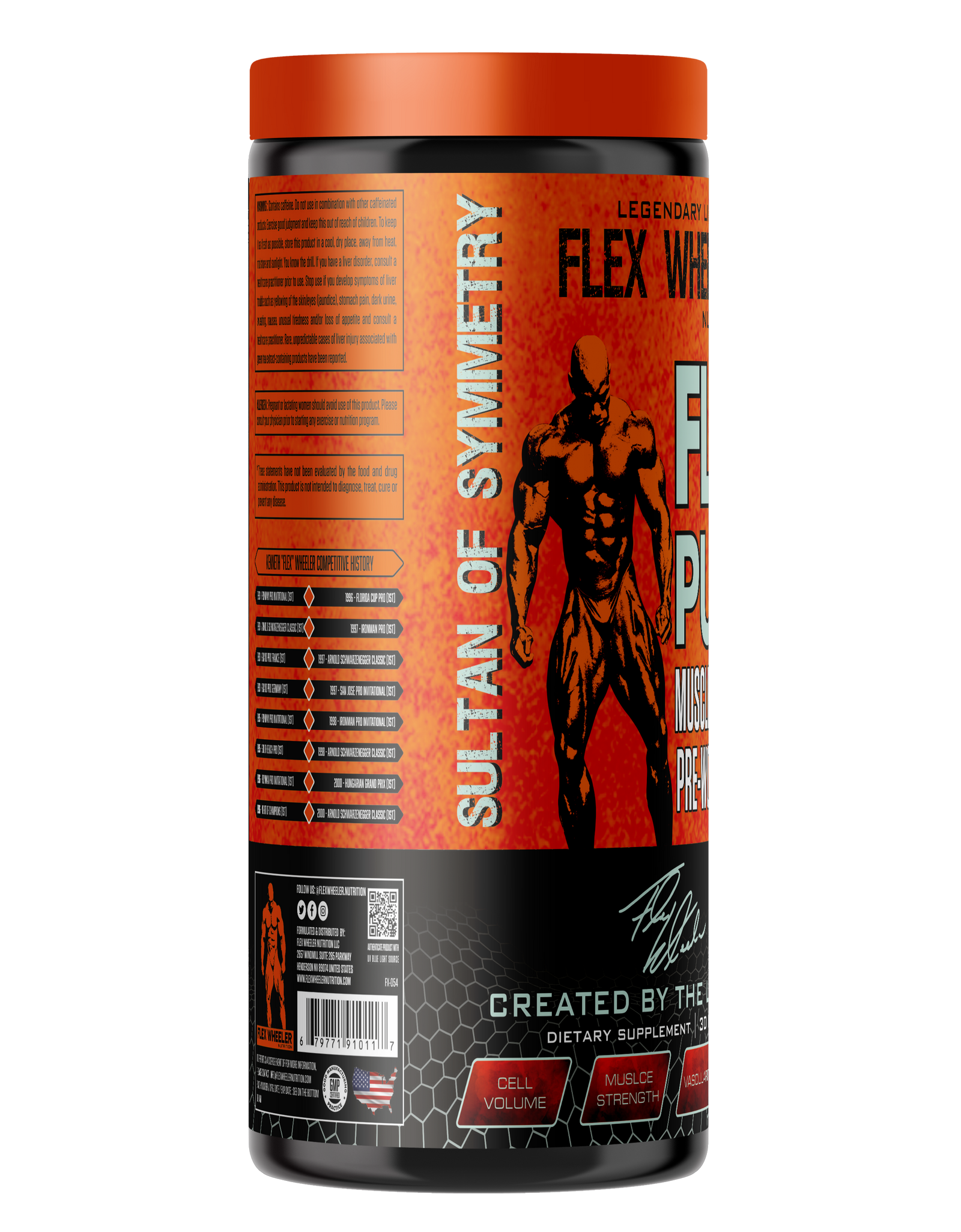 FLEX PUMP MUSCLE VOLUMZING PREWORKOUT PACK