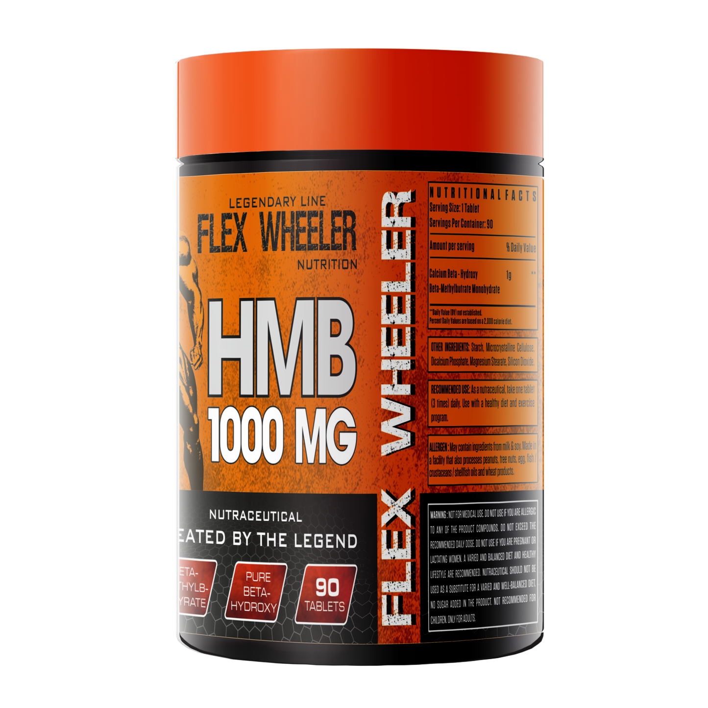 Flex Wheeler HMB 1000mg | 90 Tablets