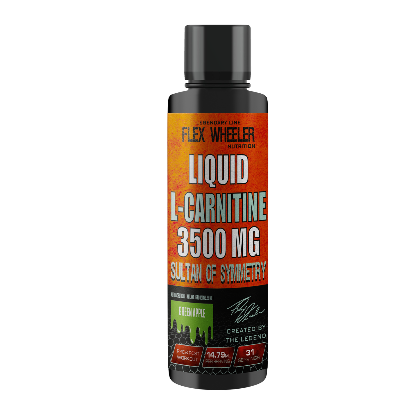 Flex Wheeler L Carnitine Liquid 3500g | 31 Servings