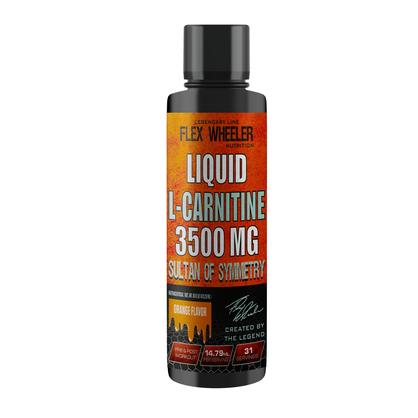 Flex Wheeler L Carnitine Liquid 3500g | 31 Servings