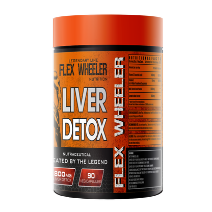 Flex Wheeler Liver Detox | 90 Veg Capsules