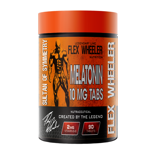 Flex Wheeler Melatonin 10mg Tabs | 90 Tablets