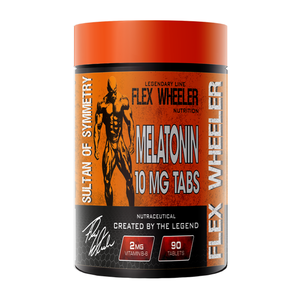 Flex Wheeler Melatonin 10mg Tabs | 90 Tablets