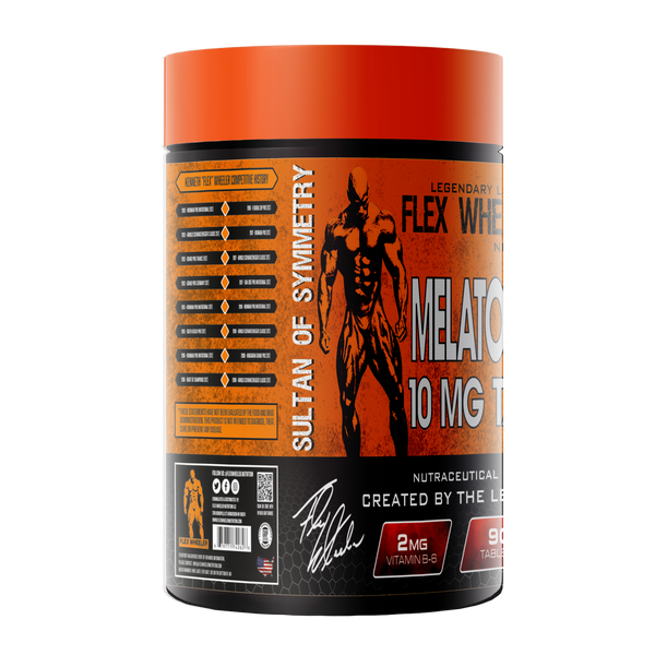Flex Wheeler Melatonin 10mg Tabs | 90 Tablets