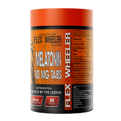 Flex Wheeler Melatonin 10mg Tabs | 90 Tablets