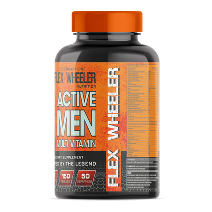 Flex Wheeler Active Men Multi Vitamin | 150 Tablets
