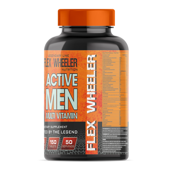 Flex Wheeler Active Men Multi Vitamin | 150 Tablets