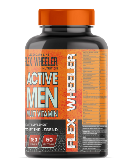 Flex Wheeler Active Men Multi Vitamin | 150 Tablets
