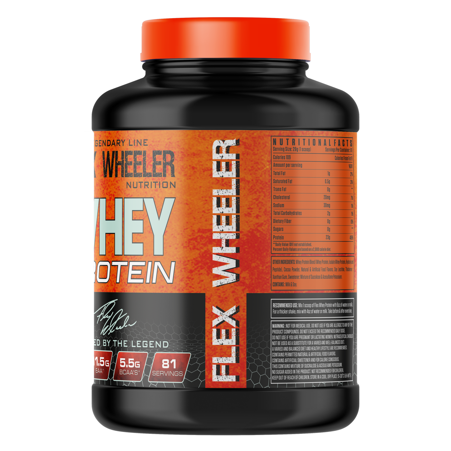 Flex Wheeler Whey Protein 5 LBS | 81 Servings