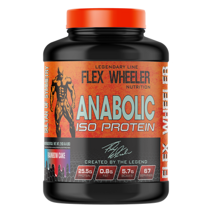 Flex Wheeler Anabolic Isolate Protein 4.4 LBS | 67 Servings